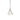 139845 Hubbardton Forge Mobius Mini Pendant - Crescent Harbor