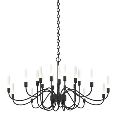 19204320 Hubbardton Forge Lisse 20 Arm Chandelier 2