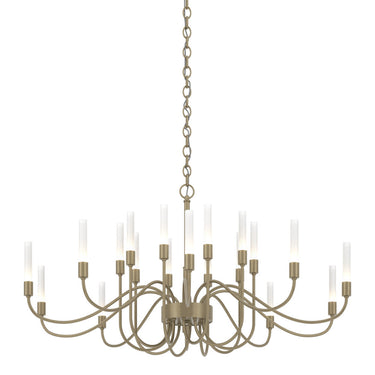 19204320 Hubbardton Forge Lisse 20 Arm Chandelier 4