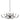 19204320 Hubbardton Forge Lisse 20 Arm Chandelier 6