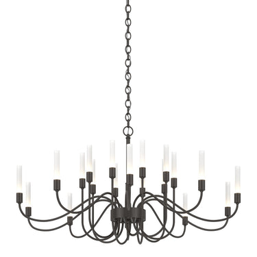 19204320 Hubbardton Forge Lisse 20 Arm Chandelier 6
