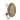 20-4210 Hubbardton Forge Oval Back Single Light Wall Sconce 3