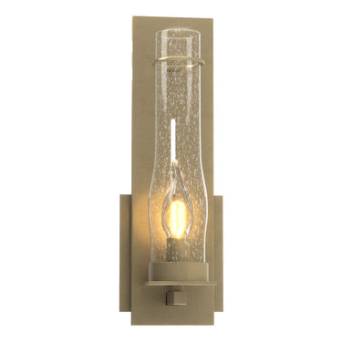 20-4250 Hubbardton Forge New Town Sm. Dir. Wire Sconce w/ Water Glass 6