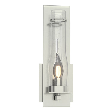 20-4250 Hubbardton Forge New Town Sm. Dir. Wire Sconce w/ Water Glass 7