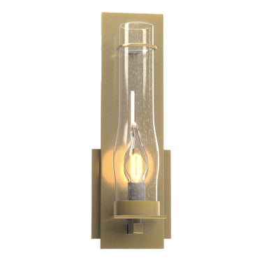 20-4250 Hubbardton Forge New Town Sm. Dir. Wire Sconce w/ Water Glass 9