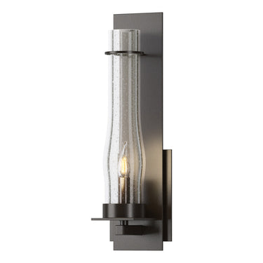 20-4255 Hubbardton Forge New Town Lg. Dir. Wire Sconce w/ Water Glass 8