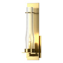 20-4255 Hubbardton Forge New Town Lg. Dir. Wire Sconce w/ Water Glass 9