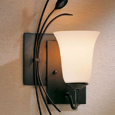 20-5122 Hubbardton Forge Forged Leaf Wall Sconce - Crescent Harbor