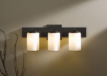 20-6303 Hubbardton Forge Ondrian Three Light Wall/Bath Sconce - Crescent Harbor