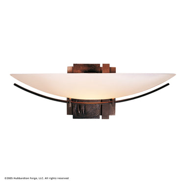 20-7370 Hubbardton Forge Oval Impressions Wall Sconce 1