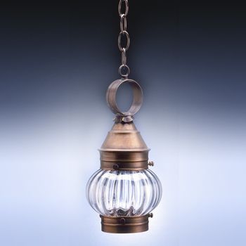 2012 Northeast Lantern Onion 1 Light Outdoor Hanging Lantern - Crescent Harbor