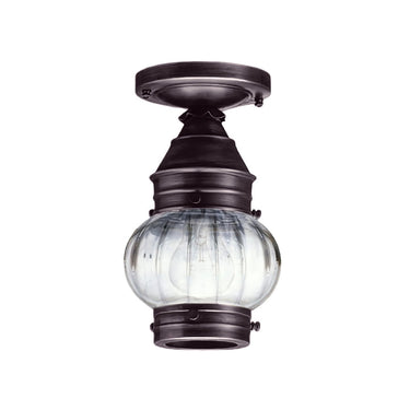 2014 Northeast Lantern Onion 1 Light Outdoor Semi Flush Mount 12