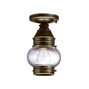 2014 Northeast Lantern Onion 1 Light Outdoor Semi Flush Mount 7