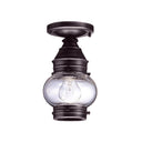 2014 Northeast Lantern Onion 1 Light Outdoor Semi Flush Mount 10