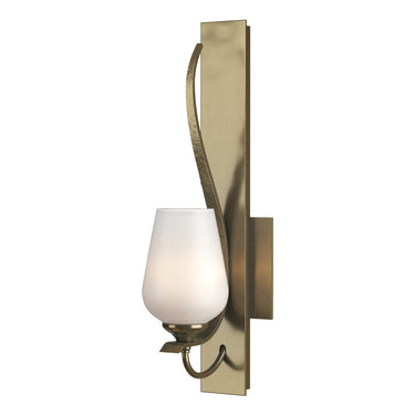 203035 Hubbardton Forge Flora Direct Wire Wall Sconce 16