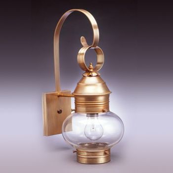 2031 Northeast Lantern Onion Outdoor Wall Sconce - Crescent Harbor