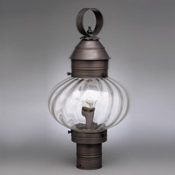 2043 Northeast Lantern Onion Outdoor Post Lantern - Crescent Harbor