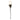 204710 Hubbardton Forge Antasia Single Glass 1 Light Sconce 1