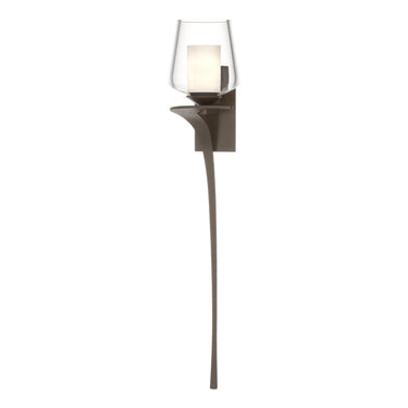 204712 Hubbardton Forge Antasia Double Glass 1 Light Sconce 1