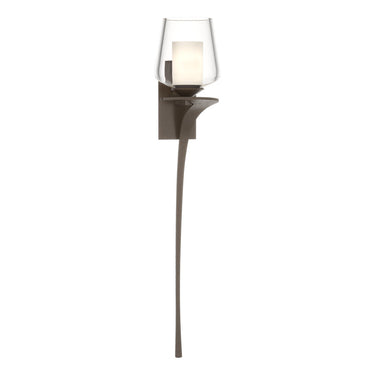 204712 Hubbardton Forge Antasia Double Glass 1 Light Sconce 2