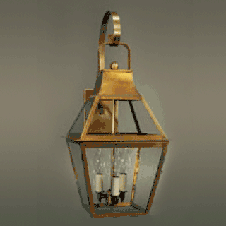 2247 Northeast Lantern Uxbridge 3 Light Wall Sconce - Crescent Harbor