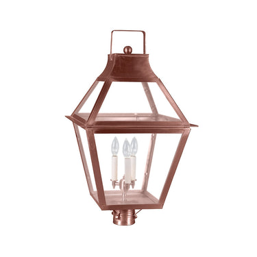 2253 Northeast Lantern Uxbridge 3 Light Post Lamp 2