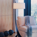 23-2666 Hubbardton Forge Stasis Floor Lamp with Shade 1
