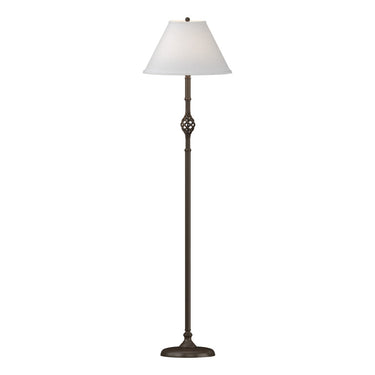 24-2161 Hubbardton Forge Twist Basket Floor Lamp with Round Base 1