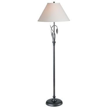 24-6761 Hubbardton Forge Forged Leaves and Vase Floor Lamp 1