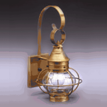 2511 Northeast Lantern Onion Outdoor Wall Sconce - Crescent Harbor