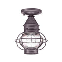 2514 Northeast Lantern Onion 1 Light Outdoor Flush Mount 11