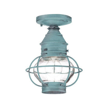 2514 Northeast Lantern Onion 1 Light Outdoor Flush Mount 13
