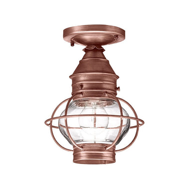 2514 Northeast Lantern Onion 1 Light Outdoor Flush Mount 4