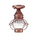 2514 Northeast Lantern Onion 1 Light Outdoor Flush Mount 6
