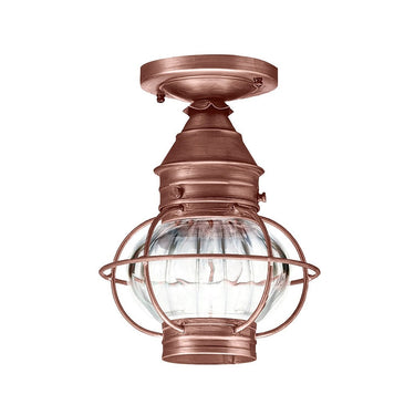 2514 Northeast Lantern Onion 1 Light Outdoor Flush Mount 6