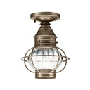 2514 Northeast Lantern Onion 1 Light Outdoor Flush Mount 9