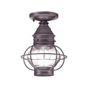 2514 Northeast Lantern Onion 1 Light Outdoor Flush Mount 10