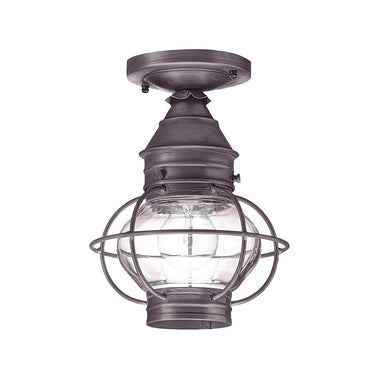 2514 Northeast Lantern Onion 1 Light Outdoor Flush Mount 10