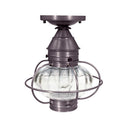 2524 Northeast Lantern Onion 1 Light Outdoor Flush Mount 12