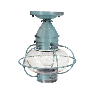 2524 Northeast Lantern Onion 1 Light Outdoor Flush Mount 13