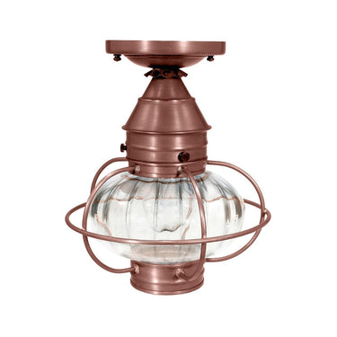 2524 Northeast Lantern Onion 1 Light Outdoor Flush Mount 6