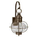 2541 Northeast Lantern Caged Onion Wall Light 16