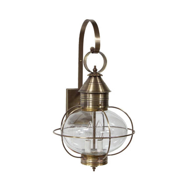2541 Northeast Lantern Caged Onion Wall Light 1