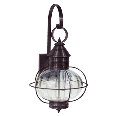 2541 Northeast Lantern Caged Onion Wall Light 24