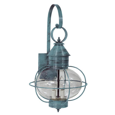 2541 Northeast Lantern Caged Onion Wall Light 29