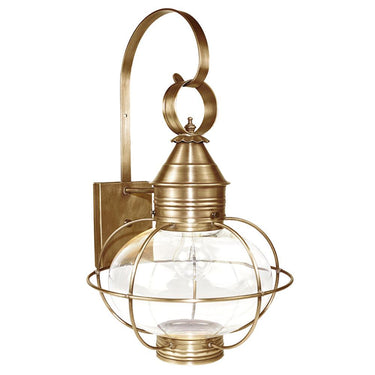 2541 Northeast Lantern Caged Onion Wall Light 