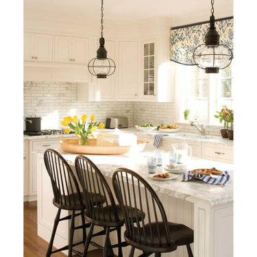 2542 Northeast Lantern Caged Onion Hanging Light 4