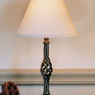 26-5101 Hubbardton Forge Small Twist Basket Table Lamp - Crescent Harbor