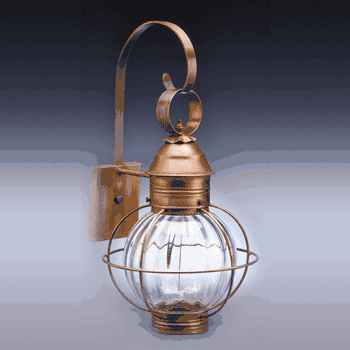 2831 Northeast Lantern Round Onion 1 Light Wall Sconce - Crescent Harbor
