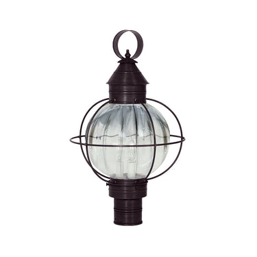 2843 Northeast Lantern Round Onion 1 Light Post Light 12